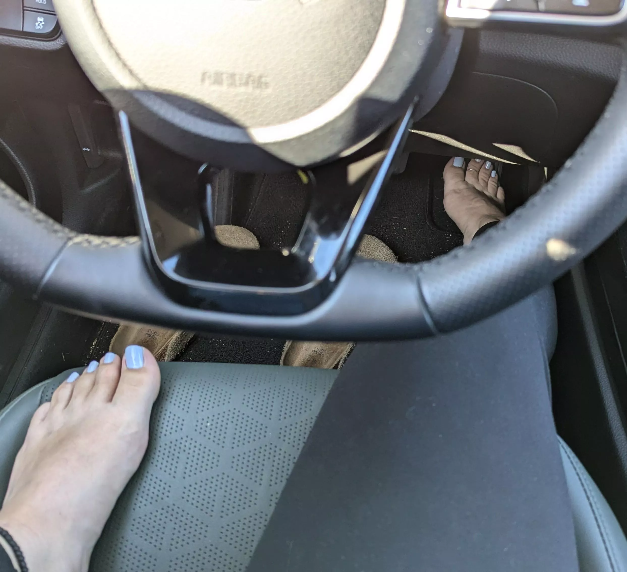 Driving home from my dream job yesterday, and wishing your face was my pedals. Tell me how much you'd like that in the comments. 