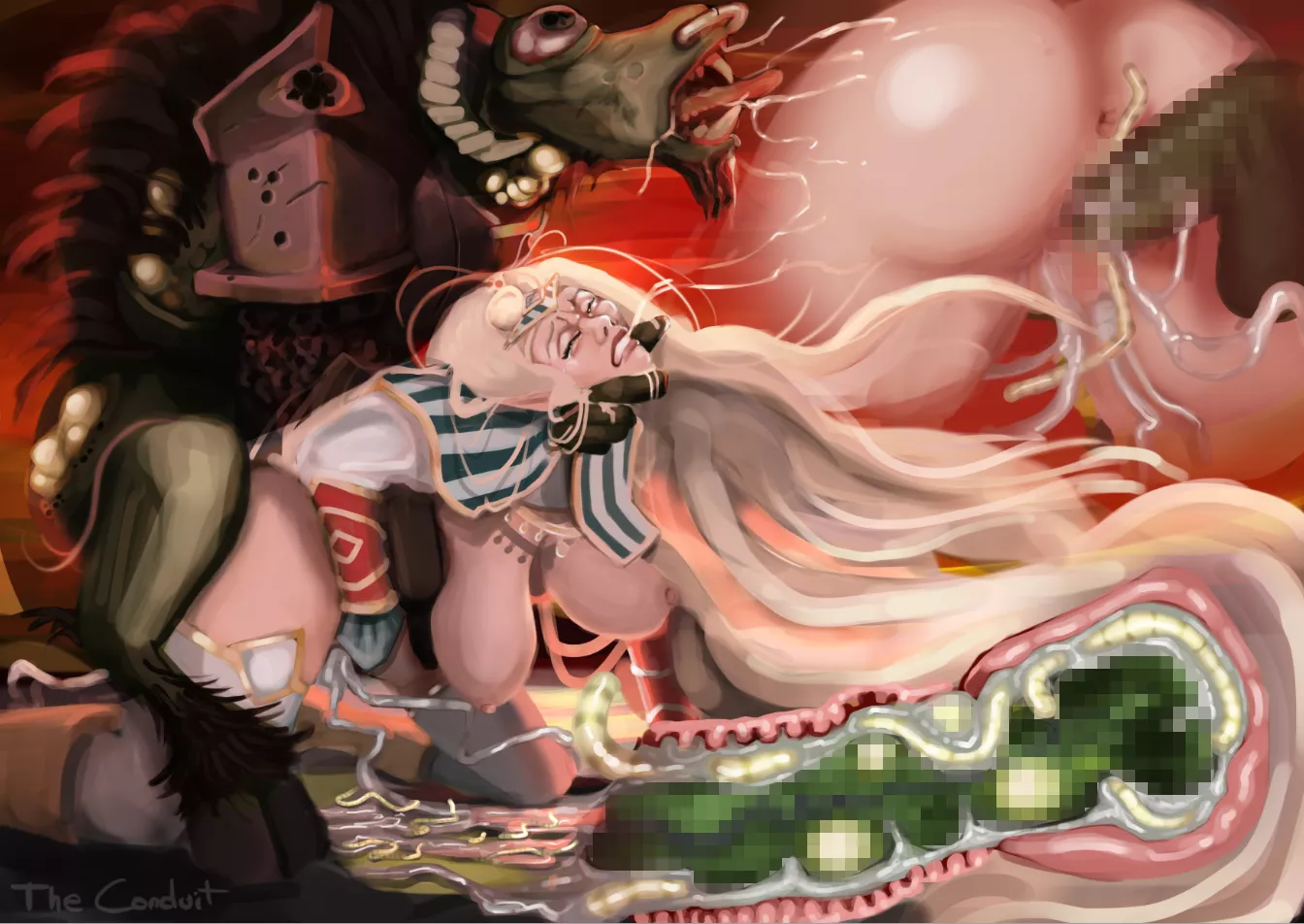 Elf Mage vs Pestigor by Conduit