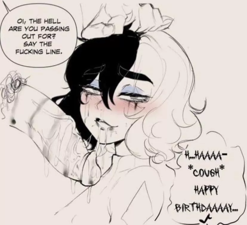 (F4M) Your lesbian roommate/ sister loses a bet to you and then she has to blow you