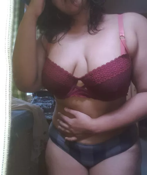 Felt sexy while getting ready