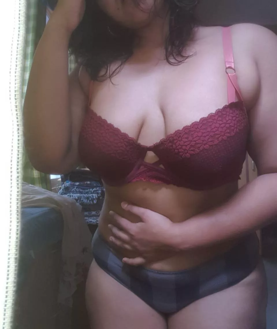 Felt sexy while getting ready