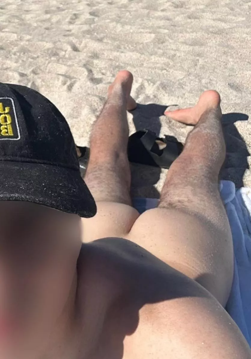 First time at the a Florida nude beach 😊 