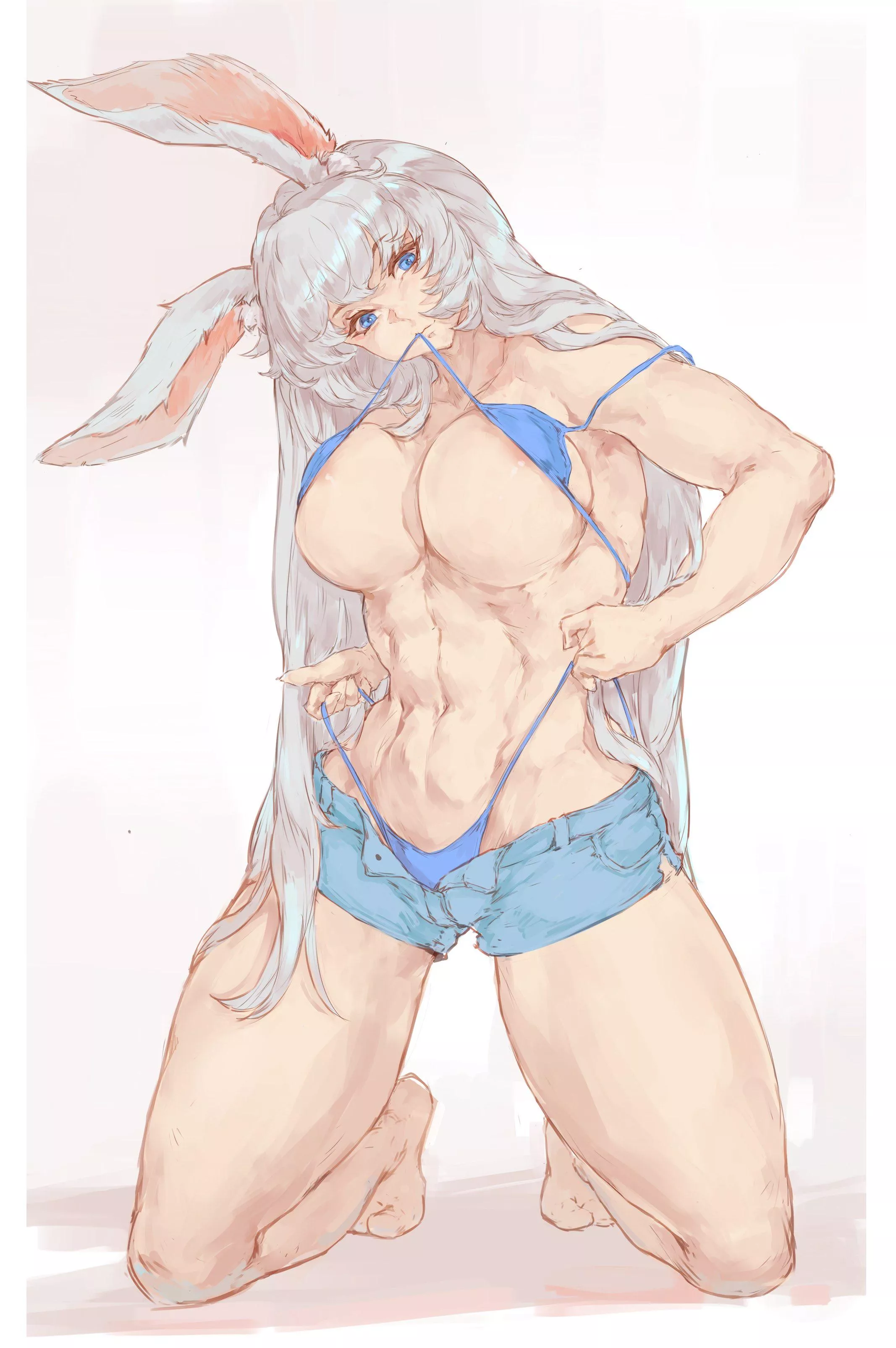 Fit bunny (Tezy8 Art)[Original]