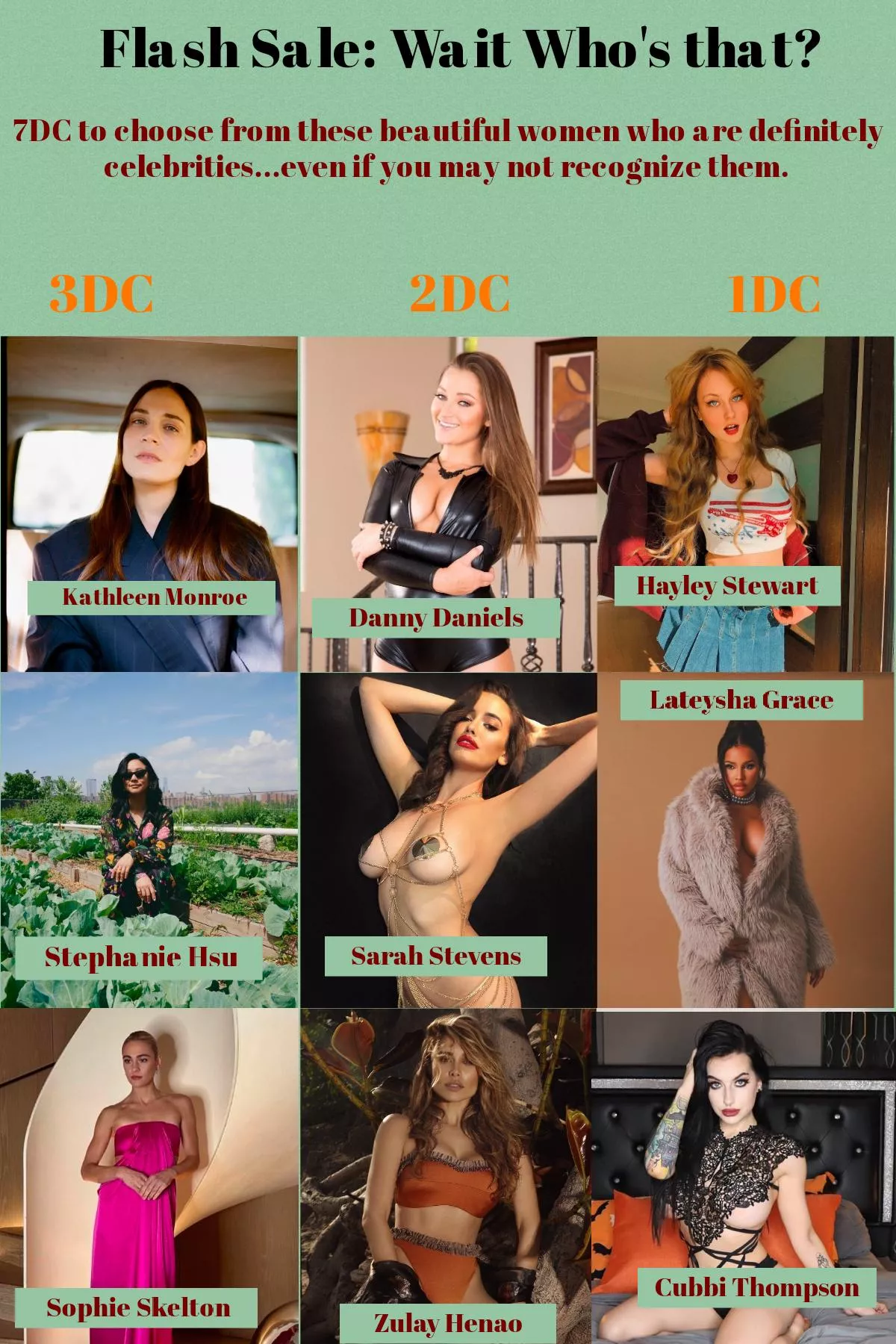 Flash Sale: Wait, Who?