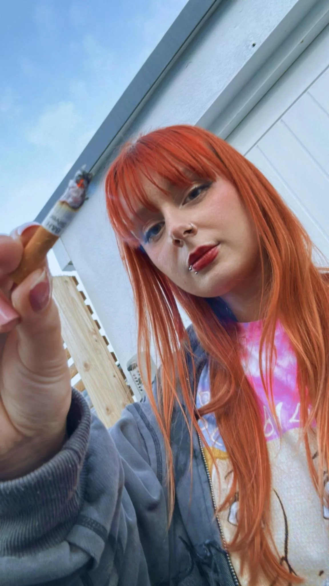 For dinner you’re going to eat my cigarette ash and butts.