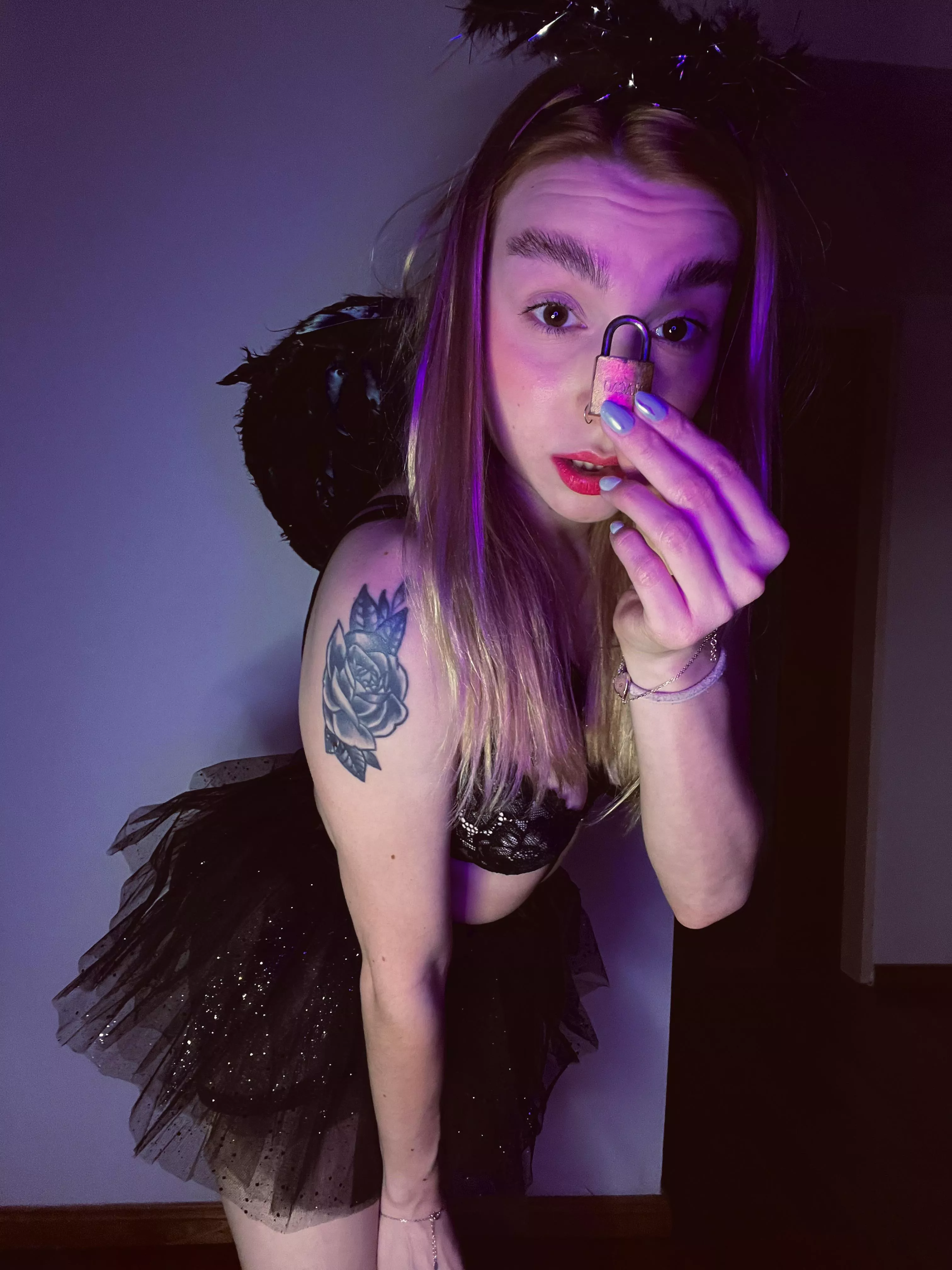 For this Halloween party my challenge is to lock you up for the long term! do you accept?