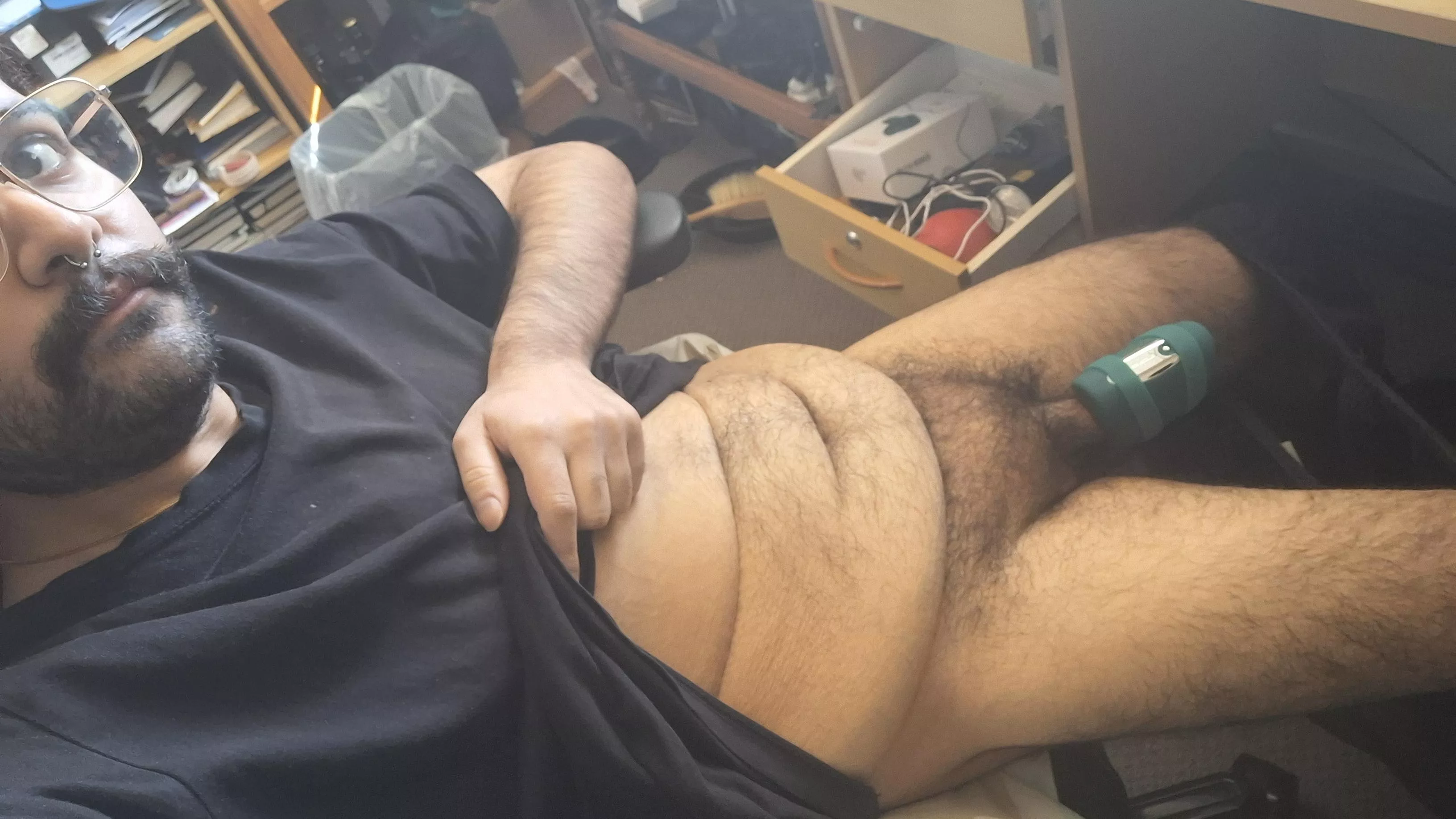 Freeballing means easy access to my cock 