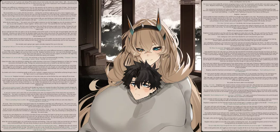 [FxM] Sweater Hounds of Baskerville [TIT HEAVEN] [Fate] [Barghest] [Comfy Fireside Sex] [Oblivious Male] [Raw Text in Comments] [Artist: Obazzotto]