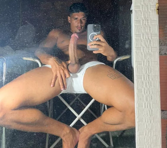 Gorgeous Hollicock Selfie