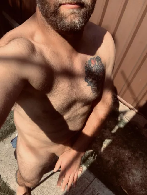 Great day yesterday to work on those tan lines lol