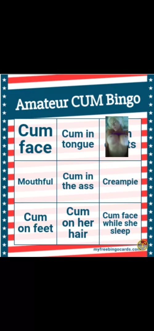 Help me to fill my card 😉