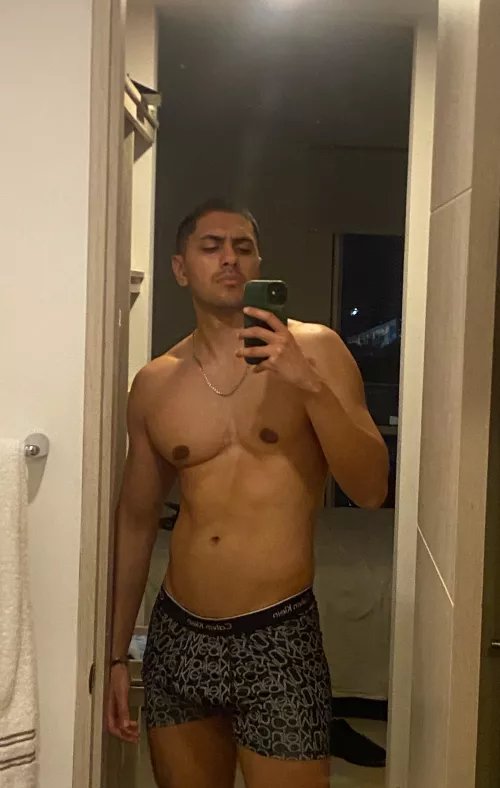 Home workout are the best because you can do it naked 