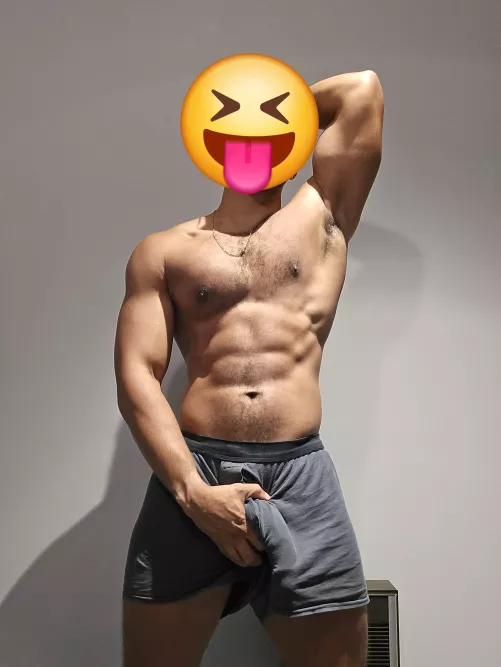 I can even bulge through my boxers