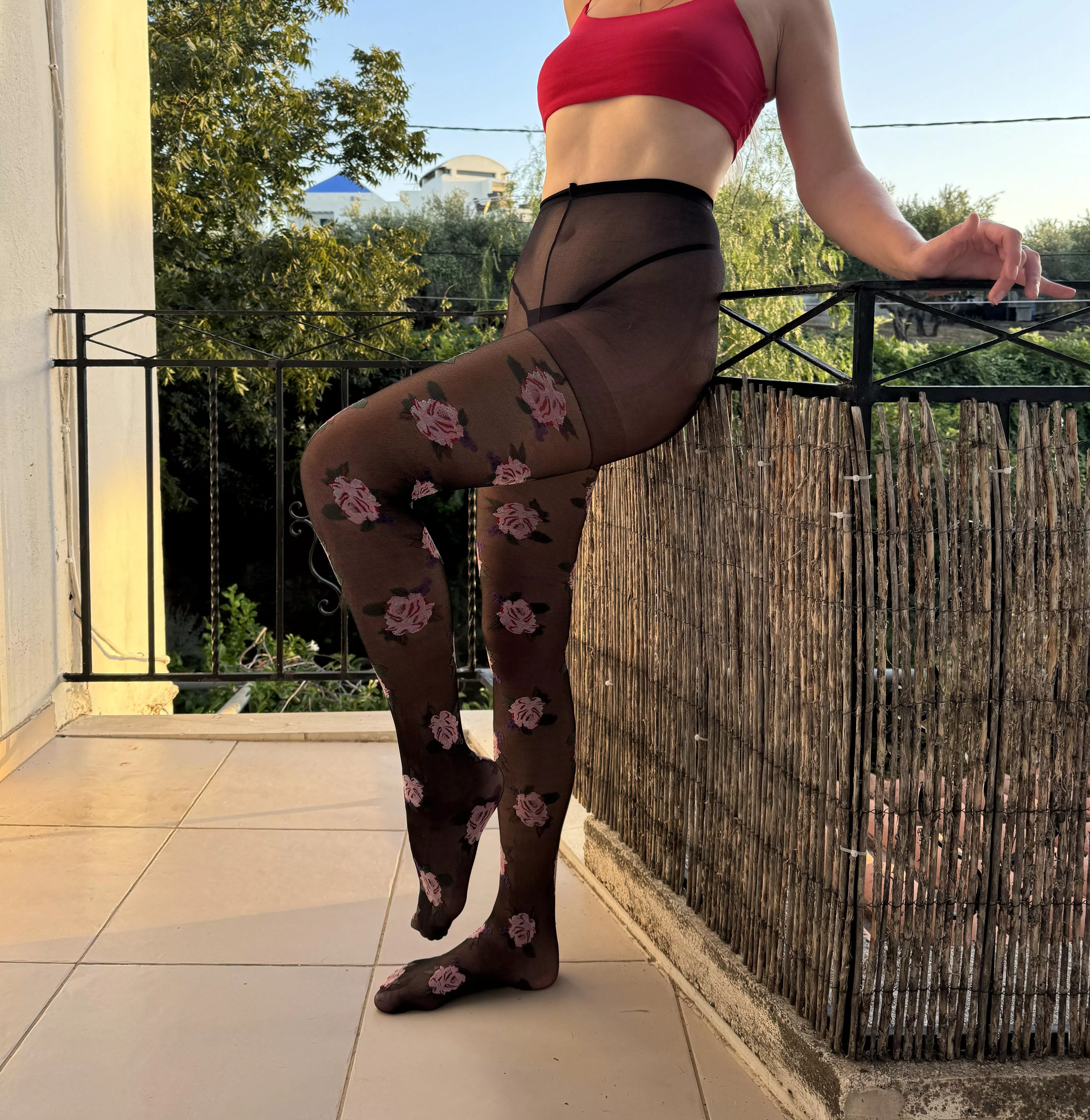 I can't wait for you to take off my pantyhose