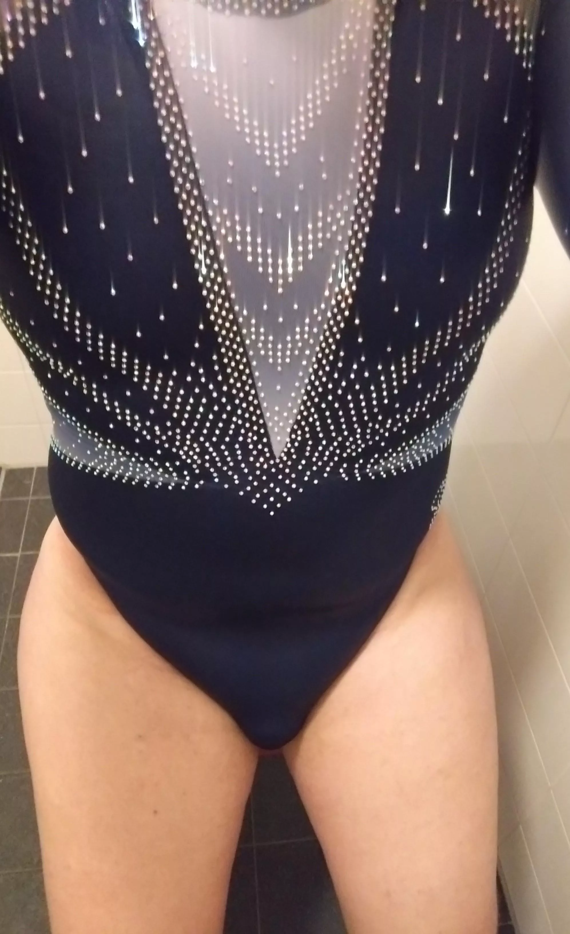 I get upset when it's too long not wearing girly clothes! 