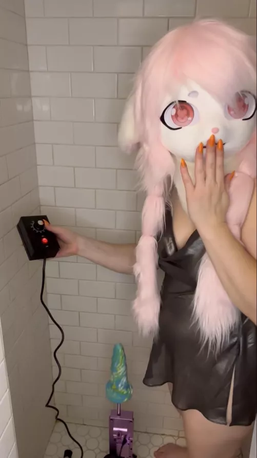 I just posted my first video using my new best friend here! What would you do in a room with me and my machine?