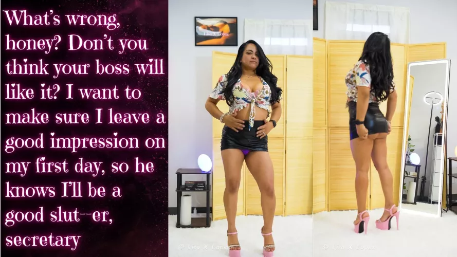 I just want your boss to know I'll be a good fit in any position he wants to put me in