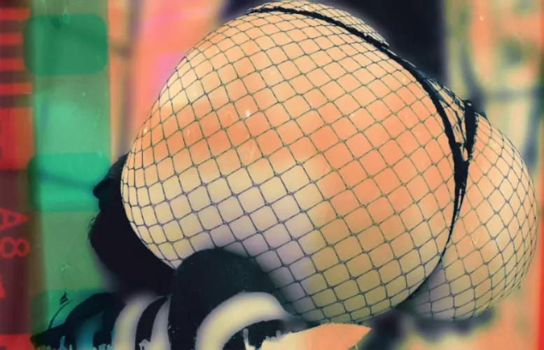 I think my vegan butt is OK in fishnet. Vegan for almost a year 