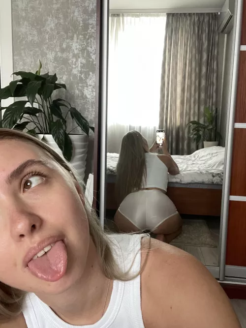 I think you'll like what I have to say, but in these shorts, I always wear no panties.