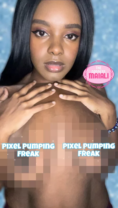 I wonder how many people in your life know how much of a pixel pumping freak you are?