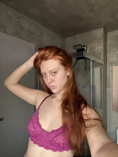 I'm always ready for cheeky things. 