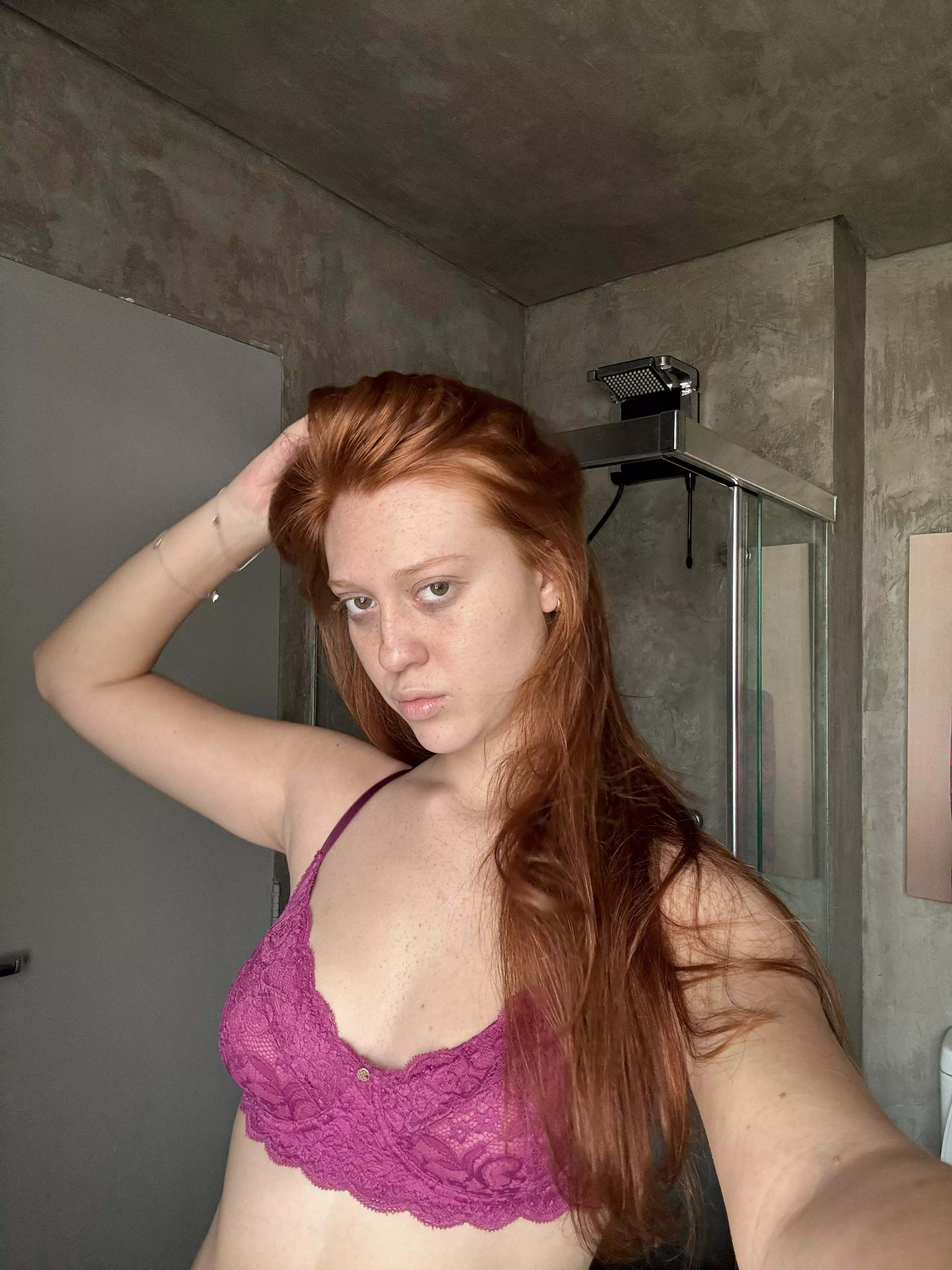 I'm always ready for cheeky things. 