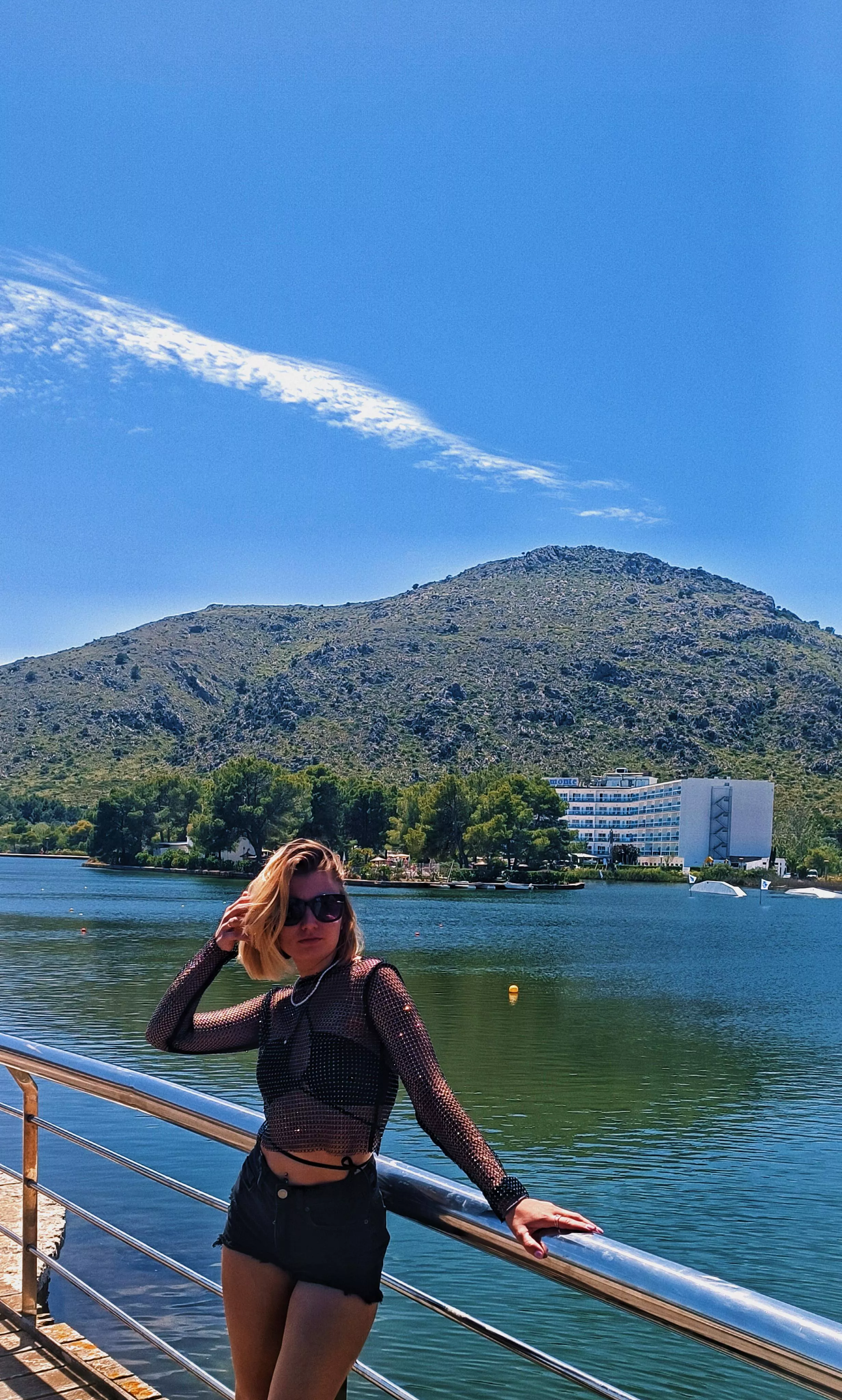 it was a very hot day