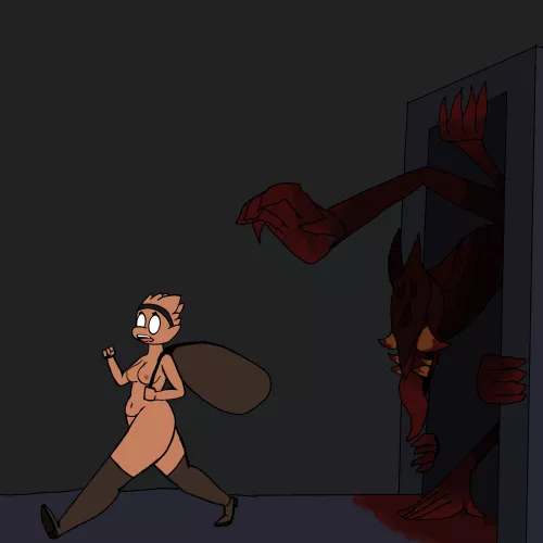 Kobotober day 8 monstrous 