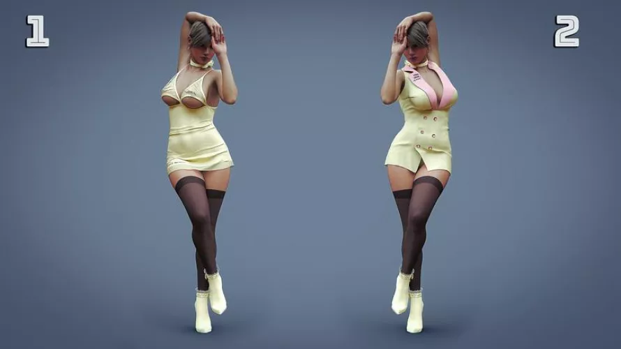 Laura's new office outfit is being decided these days. [NemiegsGames]