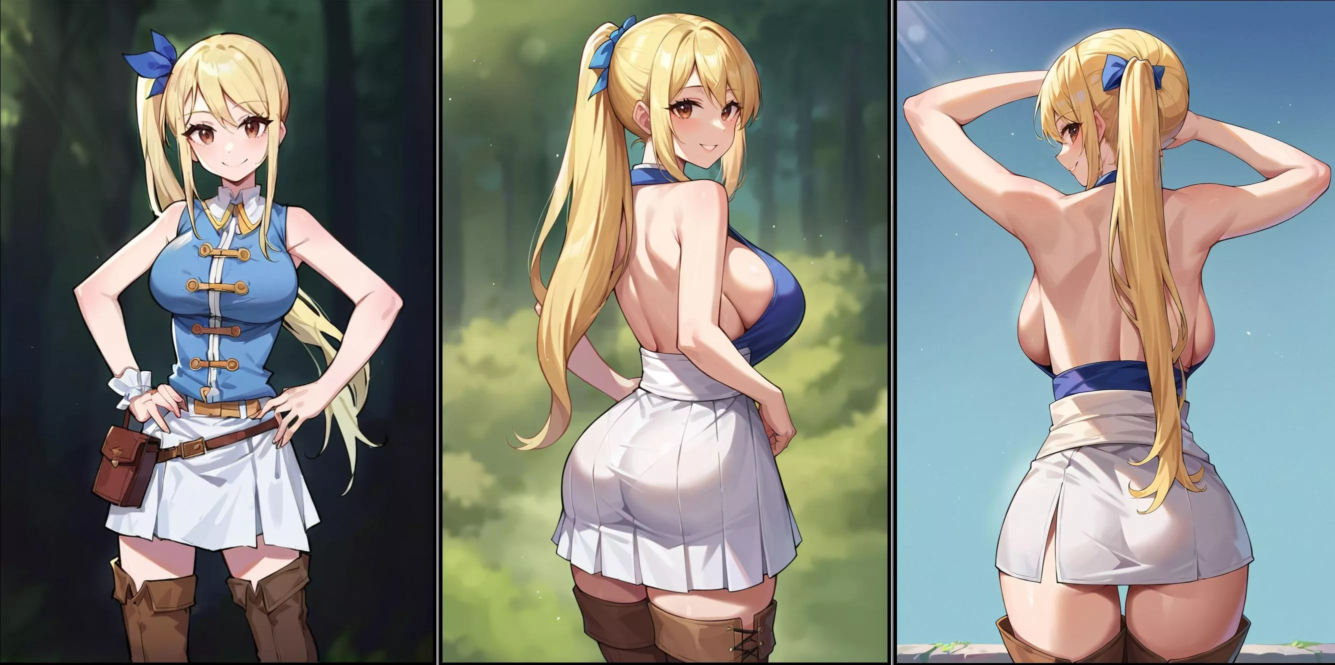 Lucy 3rd outfit three-in-one! (AI)