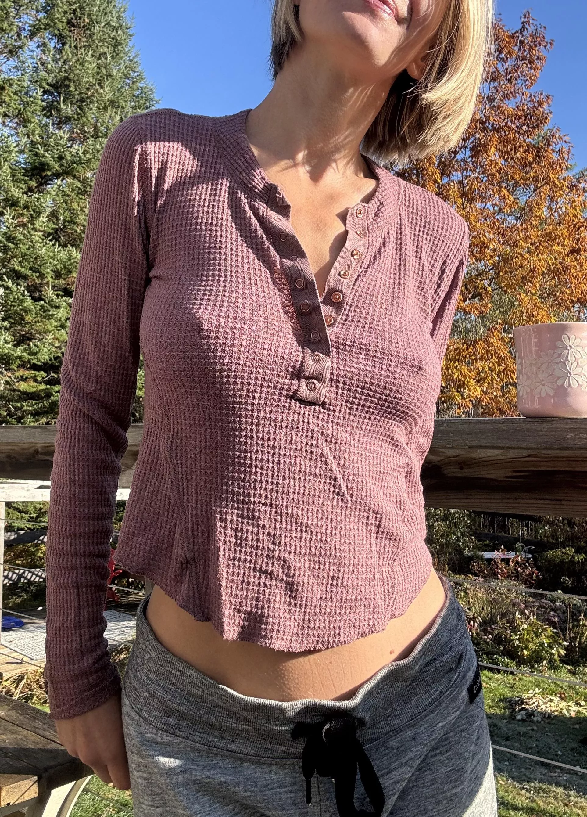 Mornings are best without a bra 