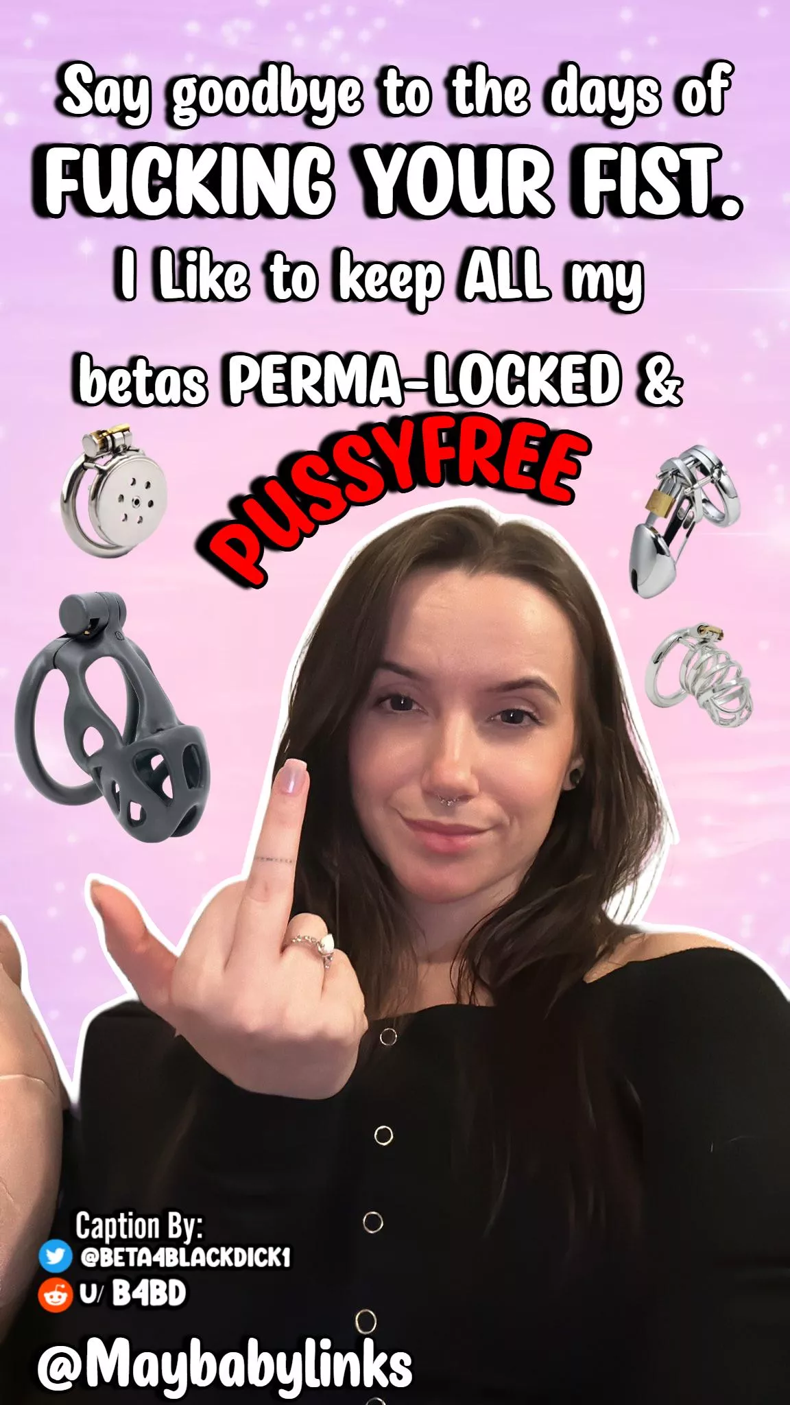 No more Fucking your Fist.
