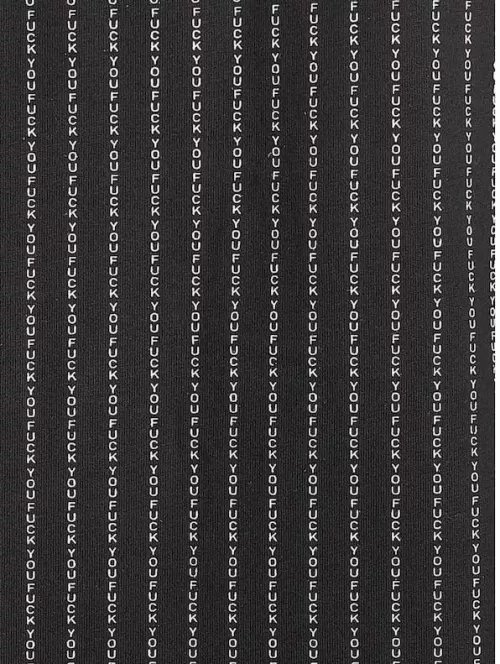 Oh, and fuck you again. 