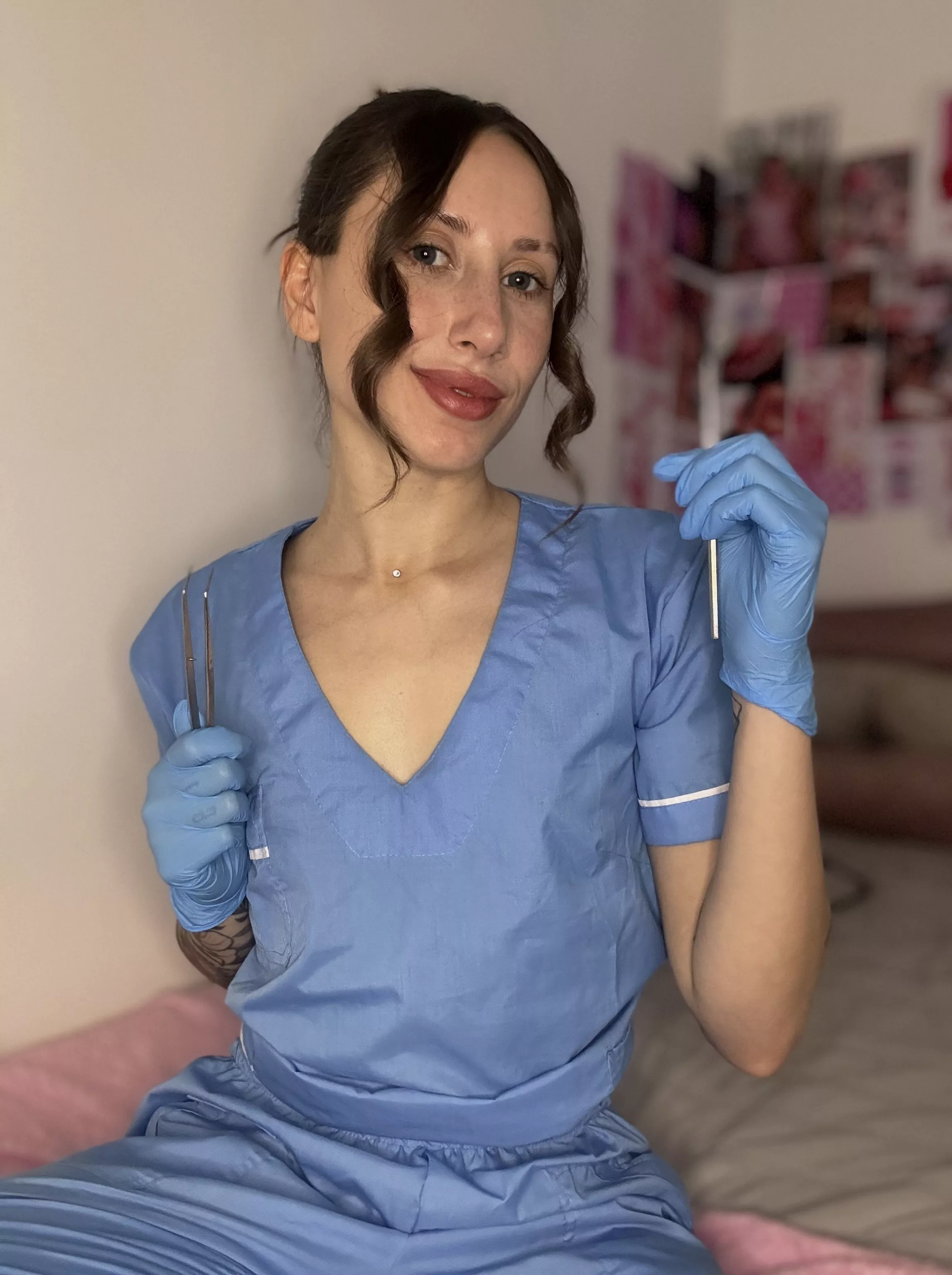 playing with these gloves makes me wet.