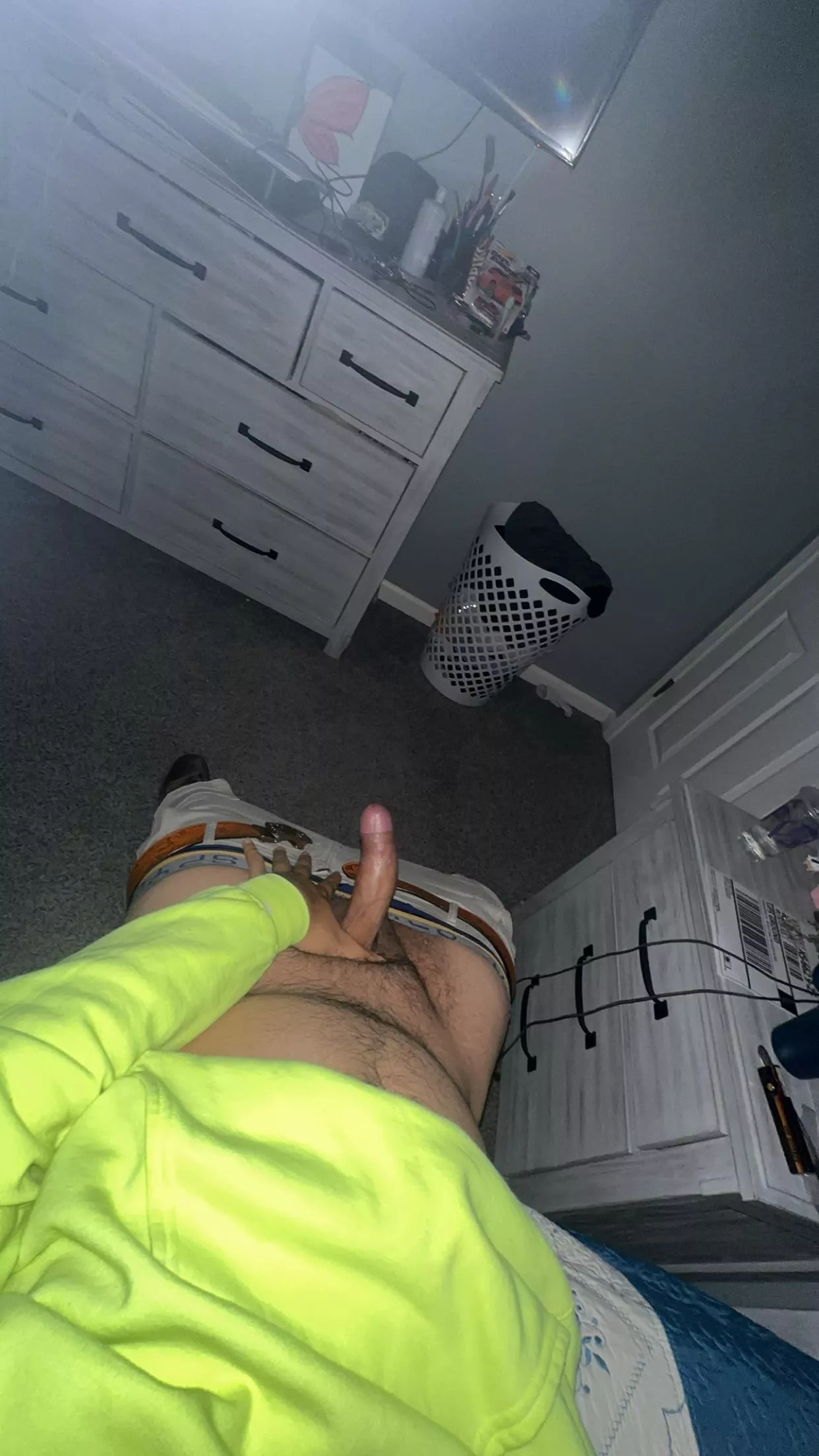 Ready to suck my cock and ride it all day 💦