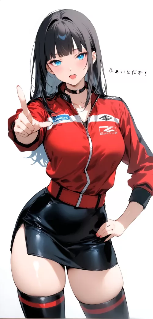 Red/Black Race Queen 