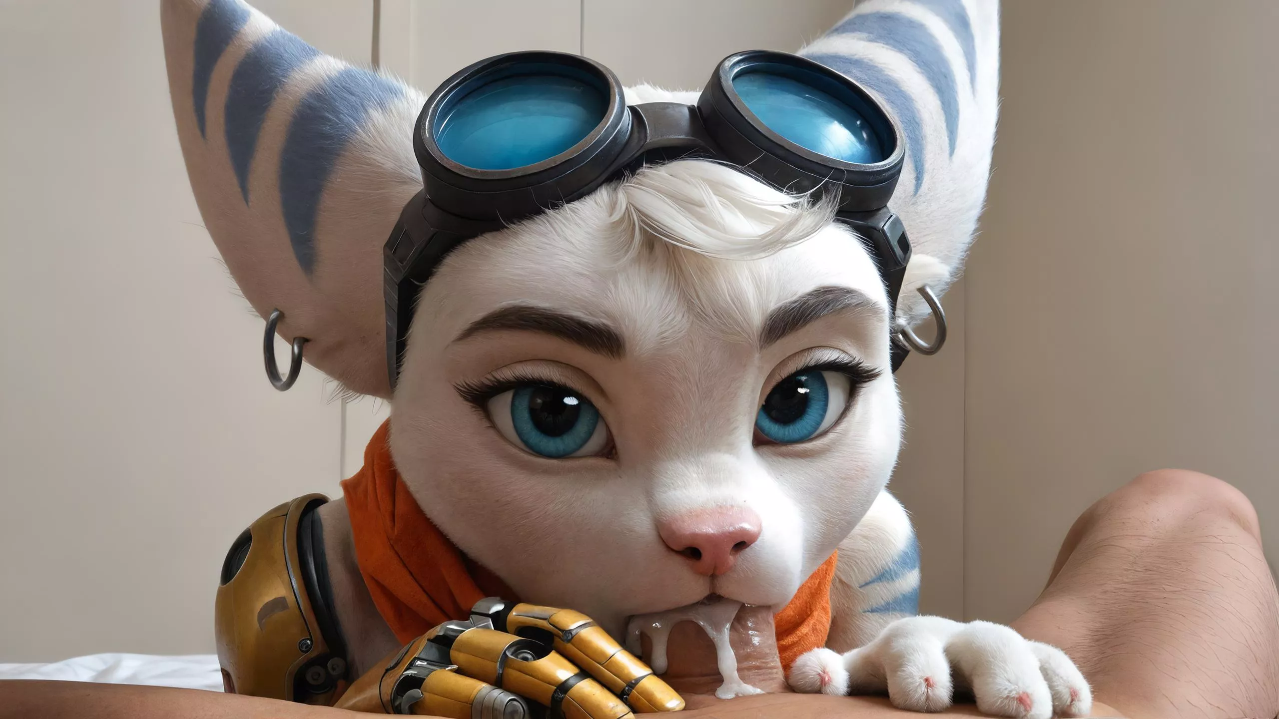 Rivet's feeding tube