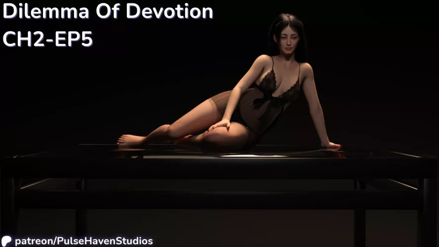 She is waiting for you.