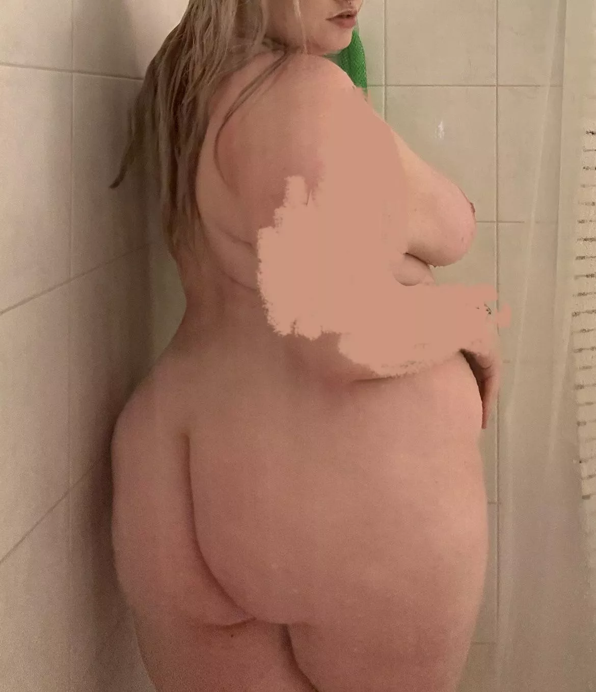 Showing off in the shower 