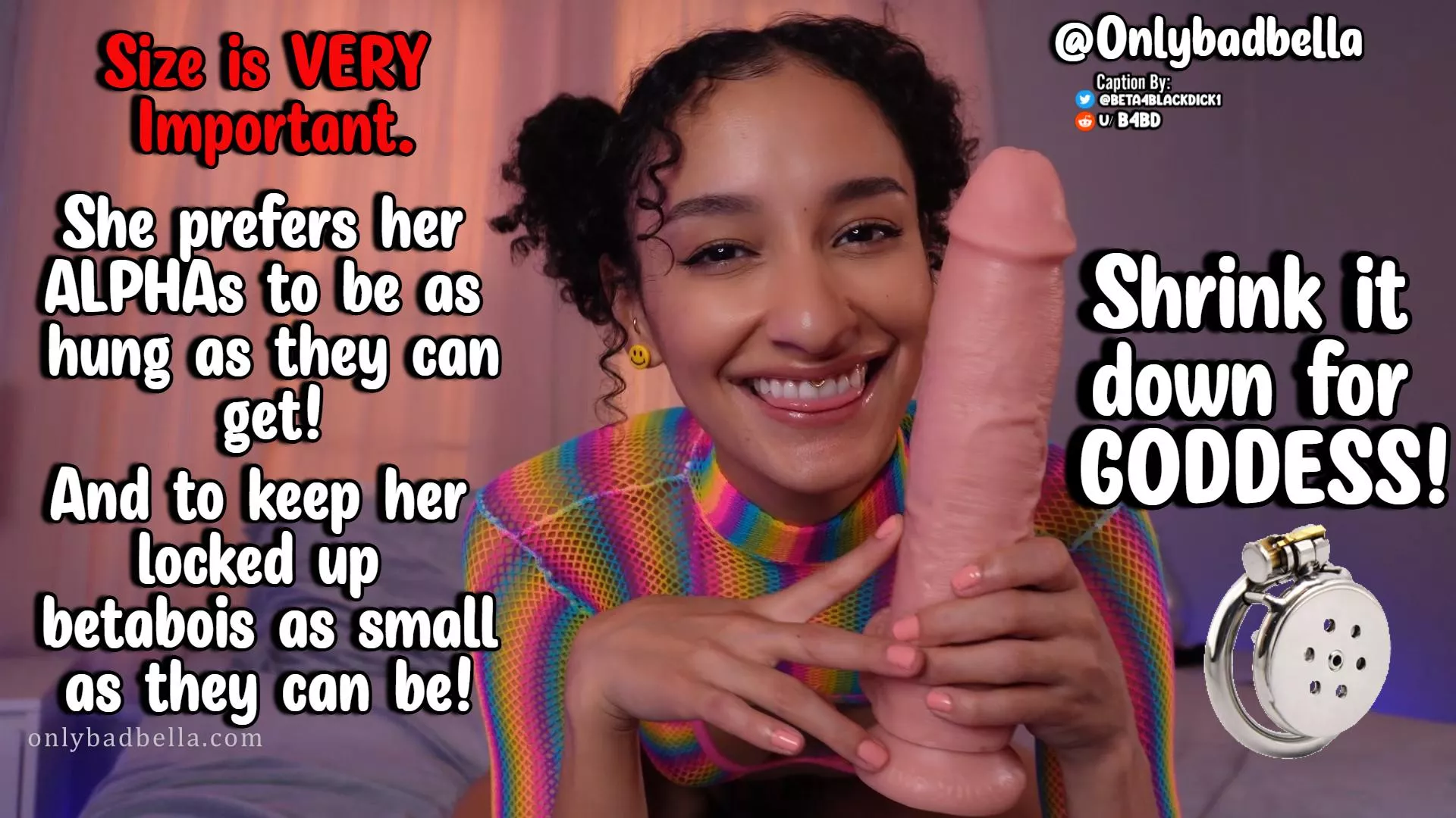 Size is VERY important.
