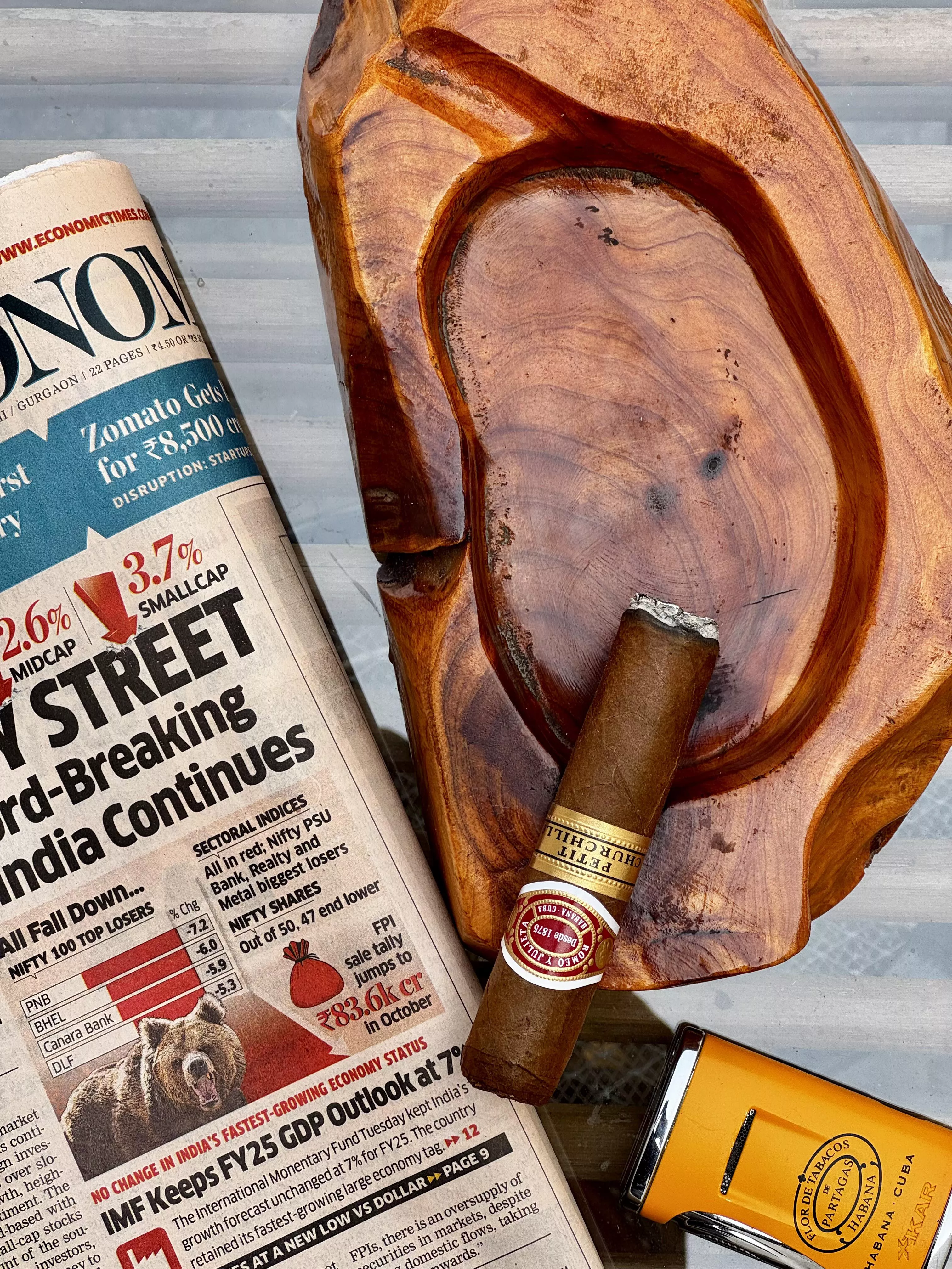 Some mornings are perfect. After breakfast RyJ Petit Churchill, creamy, leather, toffee, satisfying!