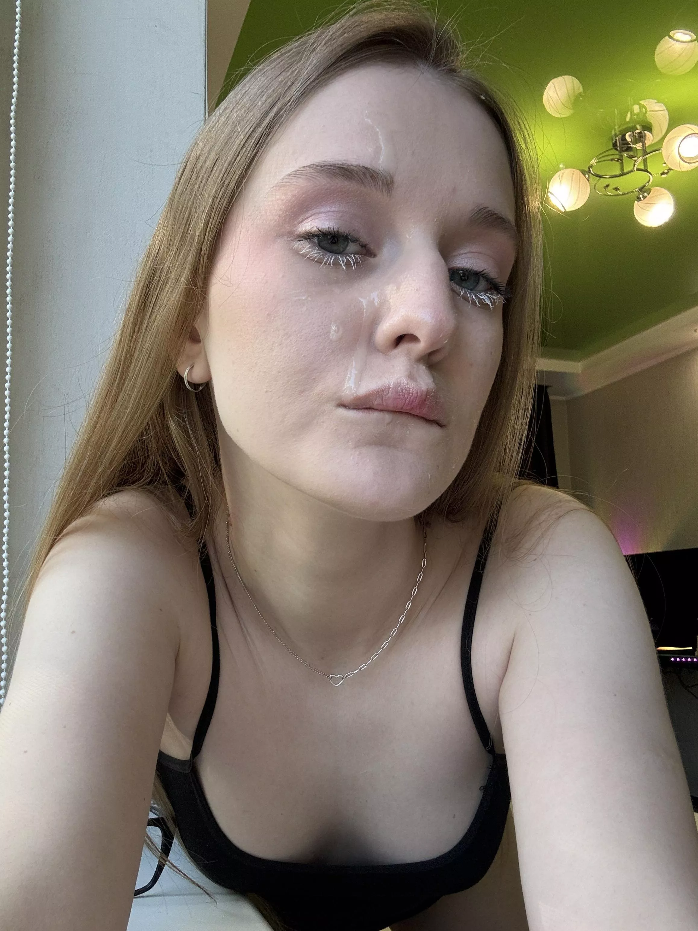 Sometimes a girl just needs a cum facial