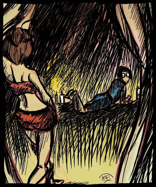 Tentscene take two (@kyoshi-fan) 