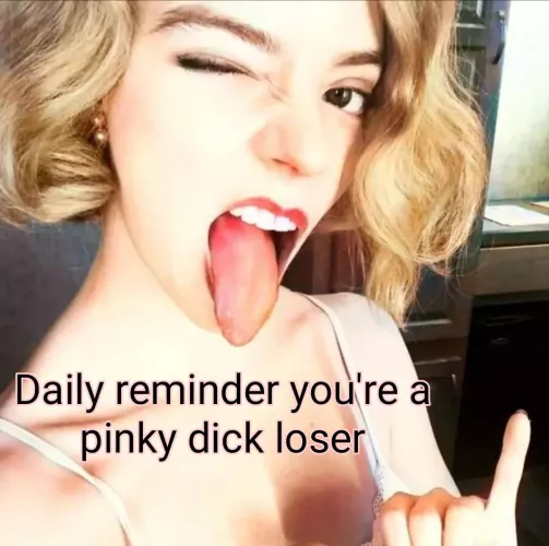 The pinky gesture is my favourite 