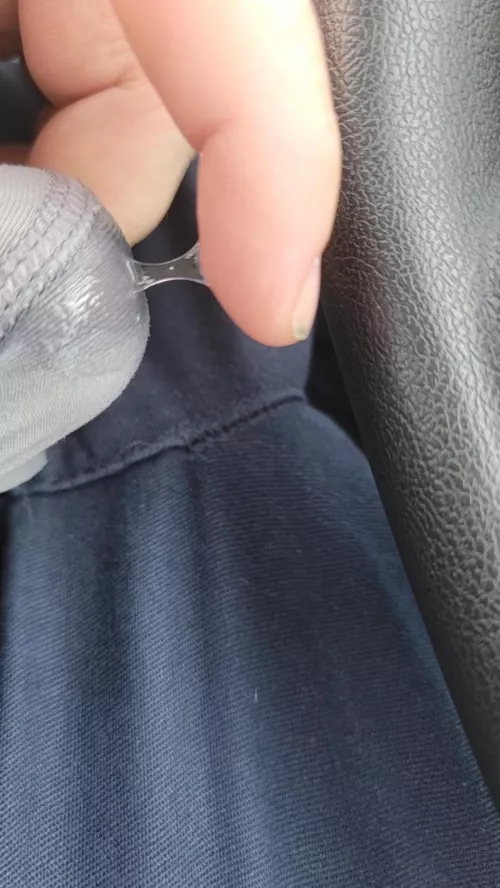 there was so much pre cum soaking through my boxers at work today