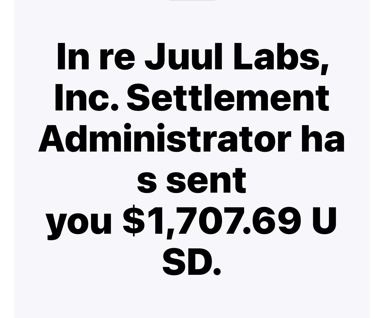 This is going to buy me so much zyn 