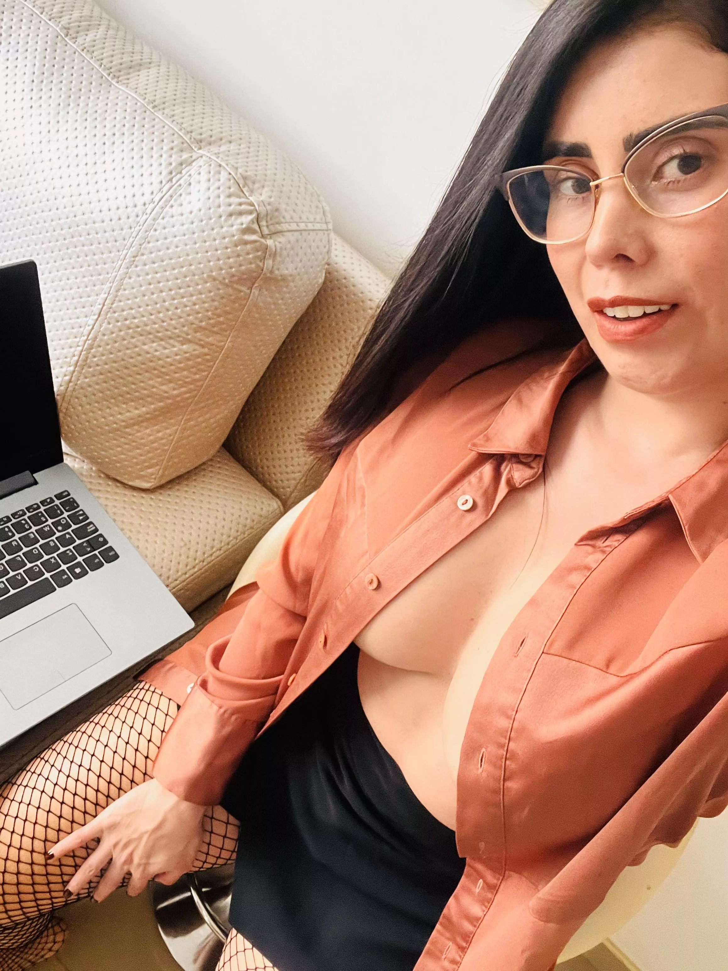 This is how I do my work, FYI... I love working from home!