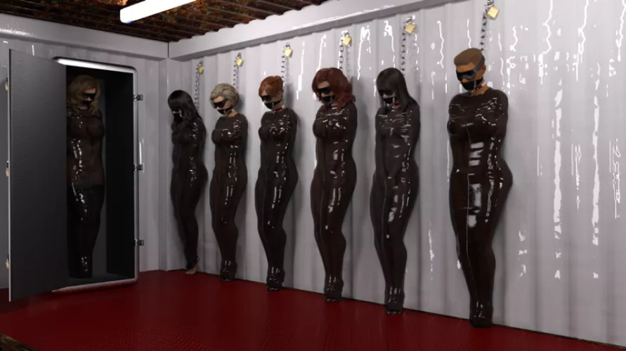 Today's shipment is nice and diverse. They used to be free women from all walks of life. Some were mothers, others co-eds. Some corporate frontrunners, others immigrants. They all had pasts, families, lovers, none of that matters now. What matters is th