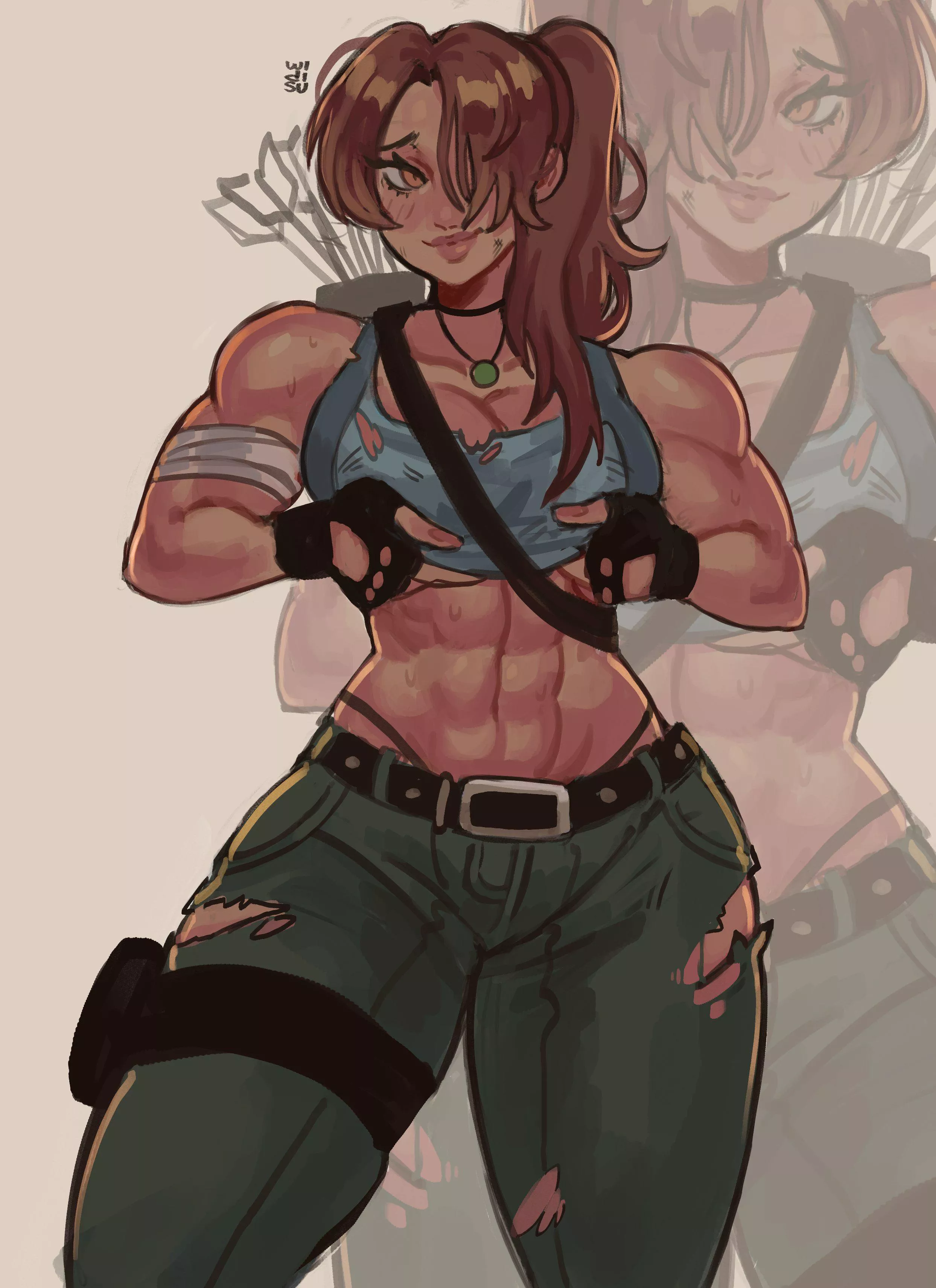 Tomb Raider Lara Croft [@widisuuu]