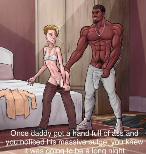 Tonight’s gonna be long hard and unforgettable just like daddy’s cock